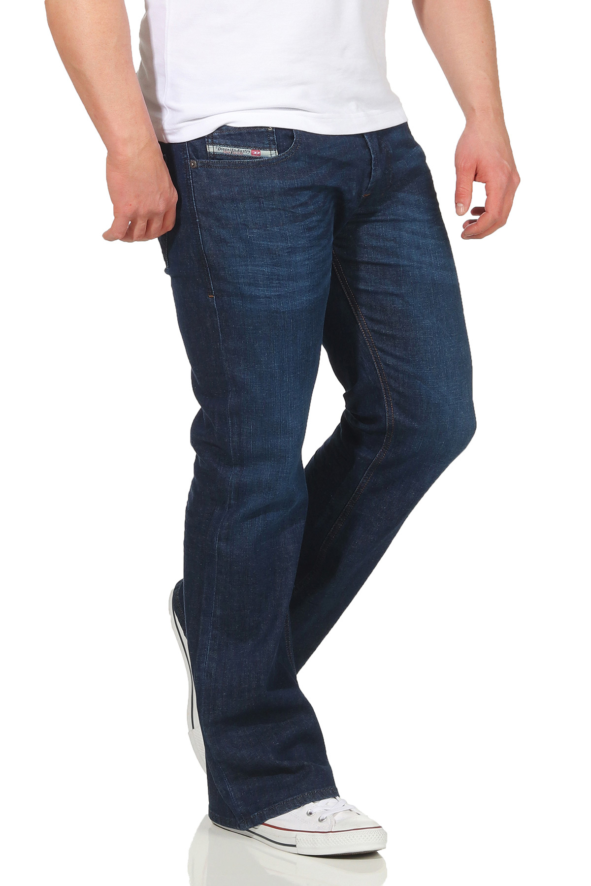 Diesel Men's Jeans Zathan Trousers Bootcut Wide Leg Regular Men Jeans Trousers | eBay