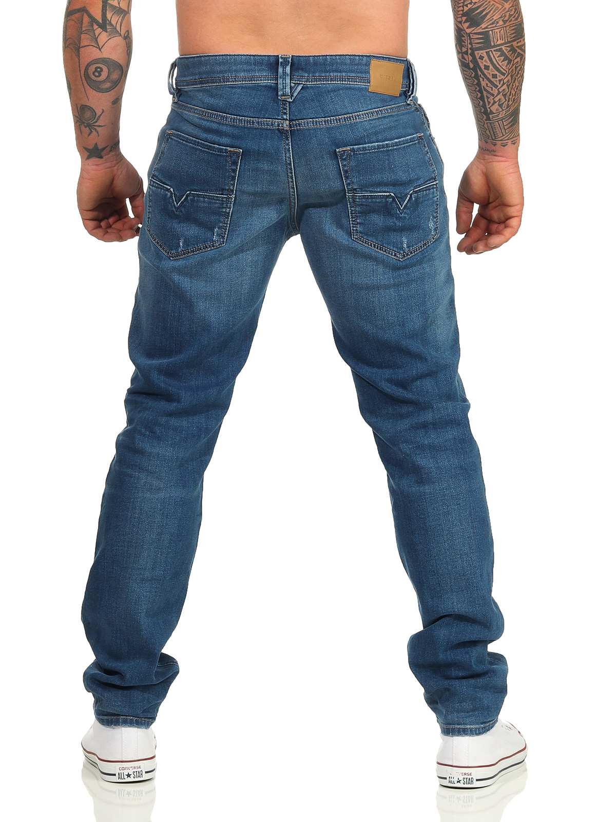 diesel tapered jeans