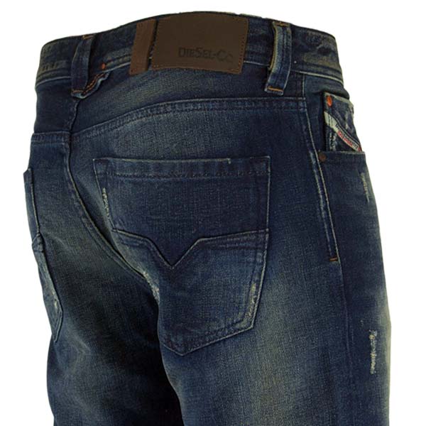 Diesel Jeans Larkee Regular Straight Hose Blau L30 L32 L34 | eBay