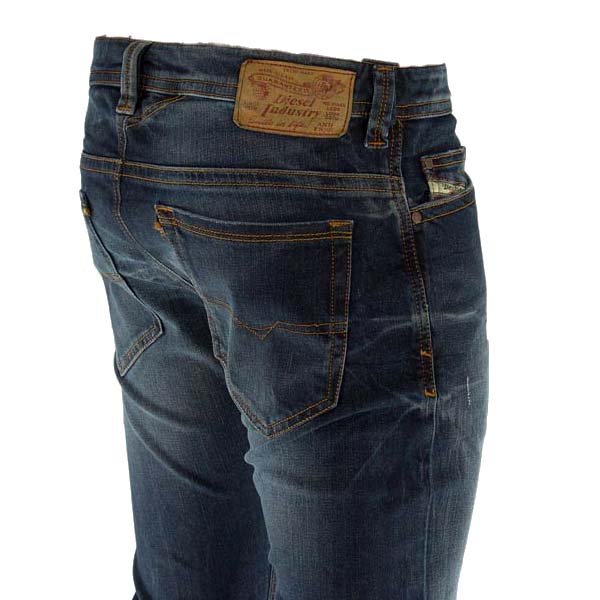 Herren Hose Diesel Jeans Thavar Stonewash Used-Look | eBay