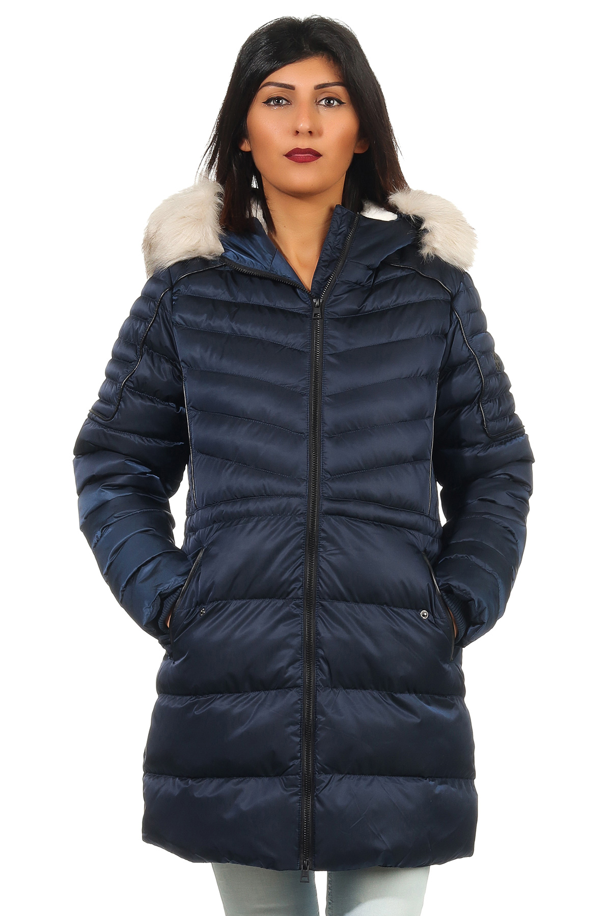 Geographical Norway Ladies Winter Jacket Parka Coat Padded Warm | eBay